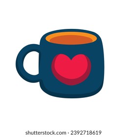 Cajas de café vectorial con una variedad de patrones y colores hermosos.