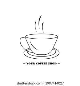 vector, coffee shop logo for the business you love.