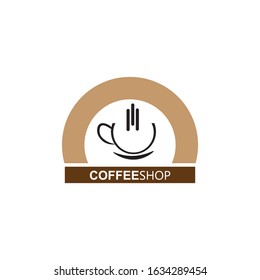 Vector, Coffee Shop logo for cafe business