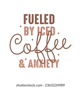 Vector Coffee T-shirt Design For Coffee Lover.