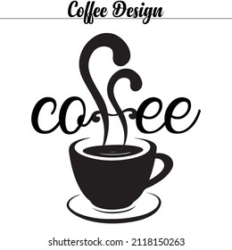 Vector coffee t-shirt design for coffee lover's- Coffee.