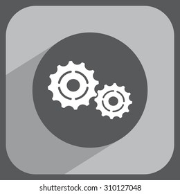 Vector Cog Settings Icon Symbol