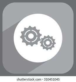Vector Cog Settings Icon Symbol