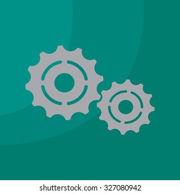 Vector Cog Settings Icon Symbol