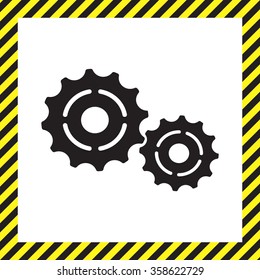 Vector Cog Settings Icon Symbol