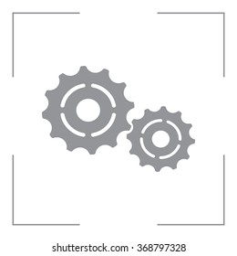 Vector Cog Settings Icon Symbol