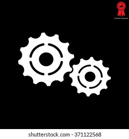 Vector Cog Settings Icon Symbol