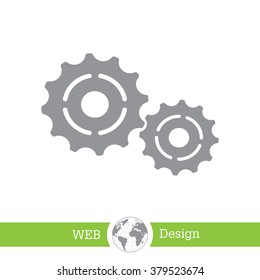 Vector Cog Settings Icon Symbol