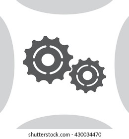 Vector Cog Settings Icon Symbol