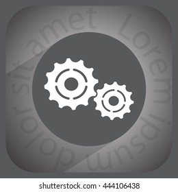 Vector Cog Settings Icon Symbol