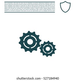 Vector Cog Settings Icon Symbol