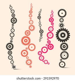Vector Cogs - Gears Set