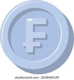 Vector Moneda Icon Moneda global franco