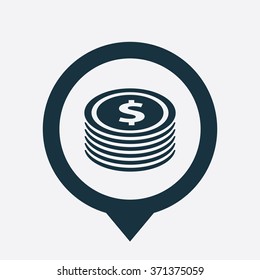 Vector coins pack Icon