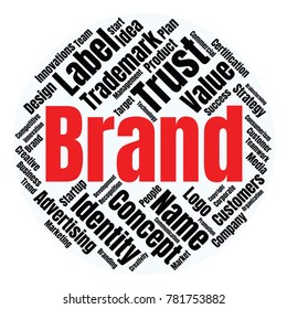 Vector collage with SALE word cloud for A4 print. Related tags vector illustration. Advertising offer template