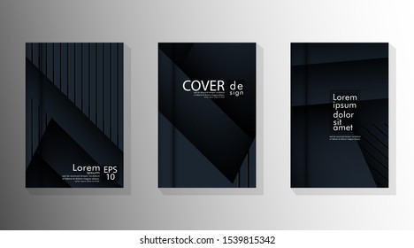 Vector collection. Abstract cover. Modern business brochures, banners, pages, leaflets, magazines, book cover templates etc.