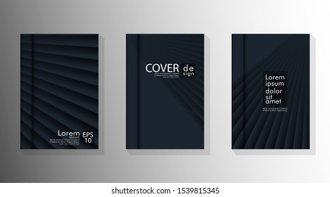 Vector collection. Abstract cover. Modern business brochures, banners, pages, leaflets, magazines, book cover templates etc.