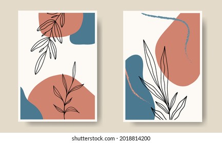Vector Collection of Abstract Shape Nature Cover