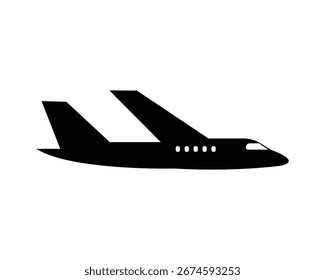 Vector Collection of Airplane Silhouettes for Aviation Design