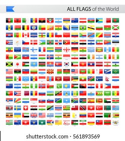 Vector Collection of All World Vector Flags