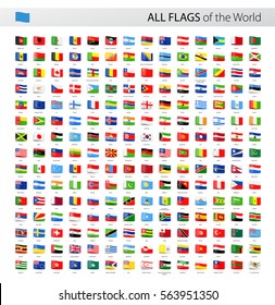 Vector Collection of All World Vector Flags