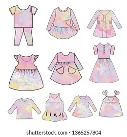 15,111 Baby clothes watercolor Images, Stock Photos & Vectors ...