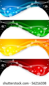Vector collection banners; clip-art