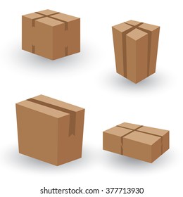 Vector Collection box packaging. Collection Box Packaging Design.