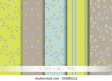 Vector Collection of Bright and Colorful Backgrounds 