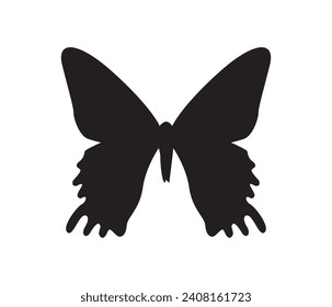 vector collection of butterfly silhouettes