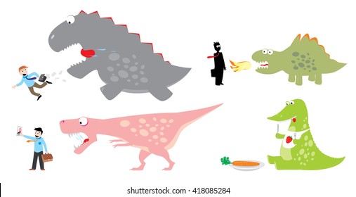 Vector Collection Cartoon monster
