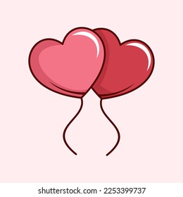 vector collection of cartoon valentine elements