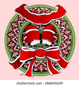 vector collection of christmas ornaments.
