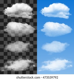 Vector Collection of Cloud Symbols