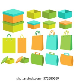 Vector collection of colorful flat icons with long shadow. Design elements for mobile and web apps. Icons of financial service items, business management symbol, banking accounting and money objects.
