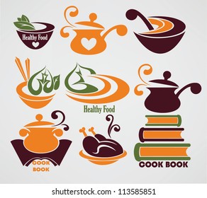 vector collection of cooking symbols