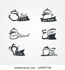 vector collection of cooking symbols