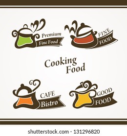 vector collection of cooking symbols