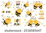Vector collection of cute children