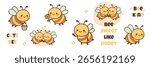 Vector collection of cute children