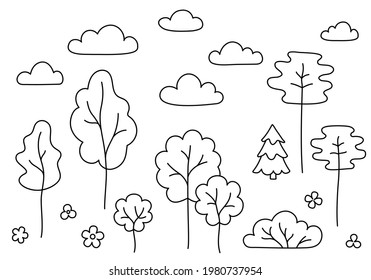 22,364 Park coloring page Images, Stock Photos & Vectors | Shutterstock