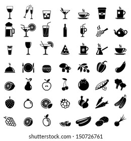 vector collection: food icons