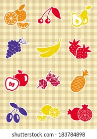 Vector Collection of Fruits