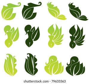 vector collection of girls and lives