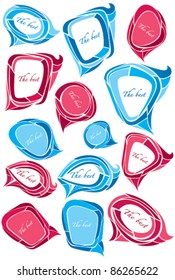 vector collection of graphic elements for your text