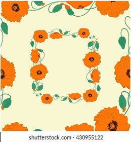 Vector Collection of Hand Drawn Poppy Flowers