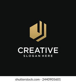 Vector collection of initial s monogram logo technology element design template for company