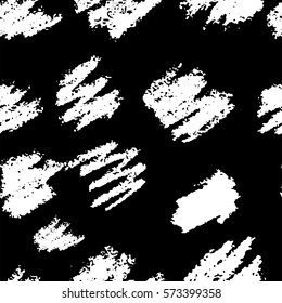 Vector collection ink hand drawn hatch texture, lines, points, hatching, strokes and abstract graphic design elements isolated on background. Seamless pattern.
