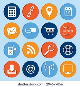 vector collection: internet icons