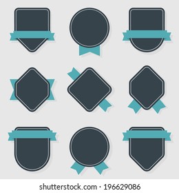 Vector collection of labels